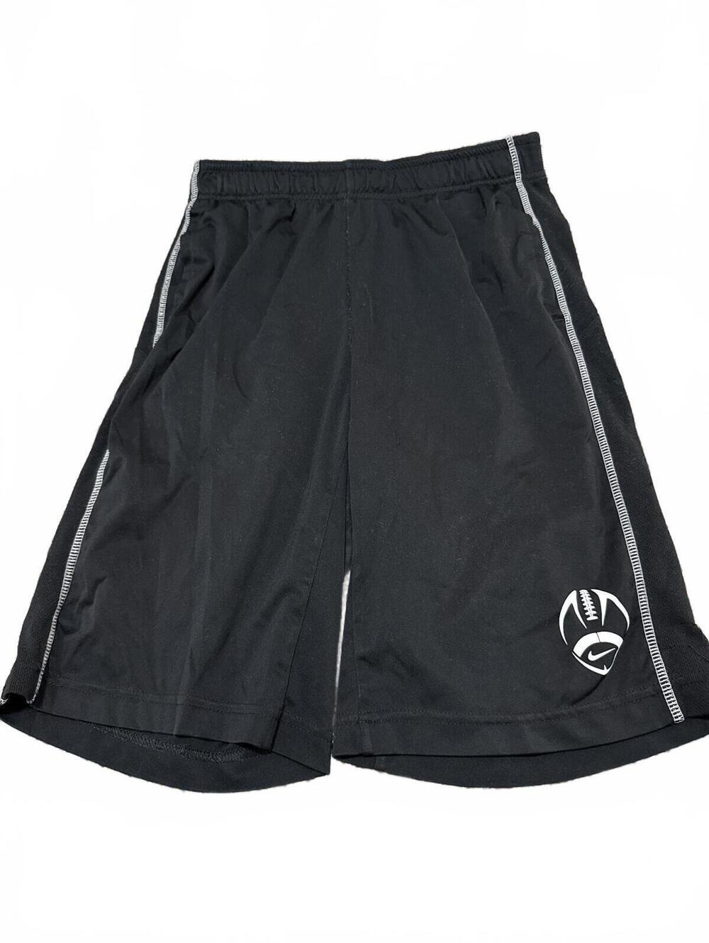 Nike Boys Large Black Dri-Fit Athletic Shorts